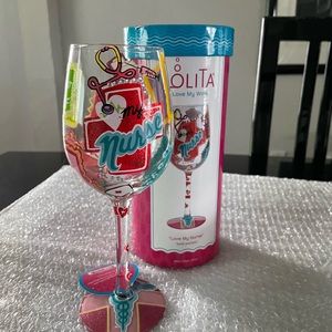 Lolita Love My Wine Glass “Love My Nurse”